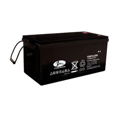 батарея геля свинцовокислотной батареи 12v 200ah 59.5kg 60A 1600A безуходная для уличного света