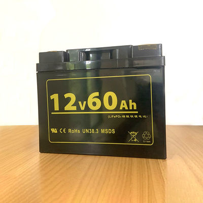 Батарея полимера лития батареи фосфорнокислого железа лития M5 12v60ah Lifepo4 перезаряжаемые